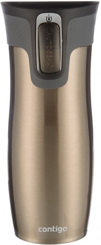 Contigo Westloop Paslanmaz Çelik 470 ml Bardak Termos Kahverengi