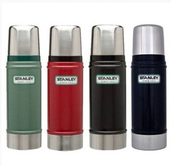 Stanley Klasik Legendary Paslanmaz Çelik 470 ml Outdoor Termos Kırmızı