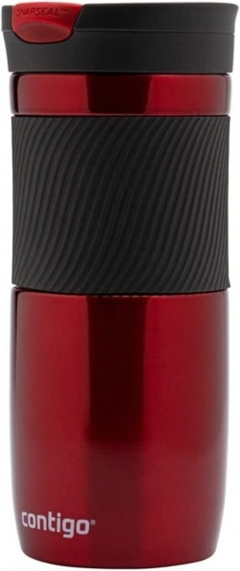 Contigo Byron Snapseal Paslanmaz Çelik 470 ml Bardak Termos Kırmızı