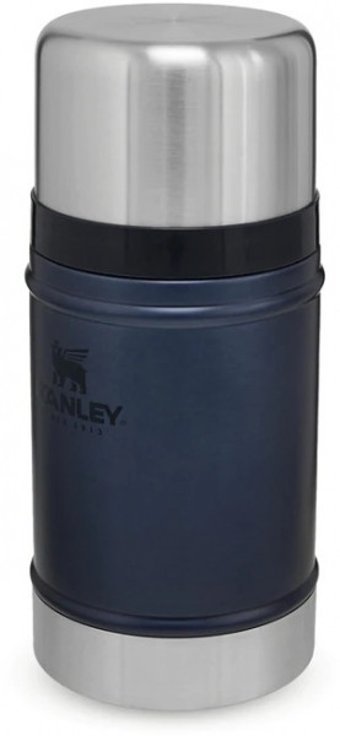 Stanley Klasik Legendary Food Jar Paslanmaz Çelik 700 ml Yemek Termosu Lacivert