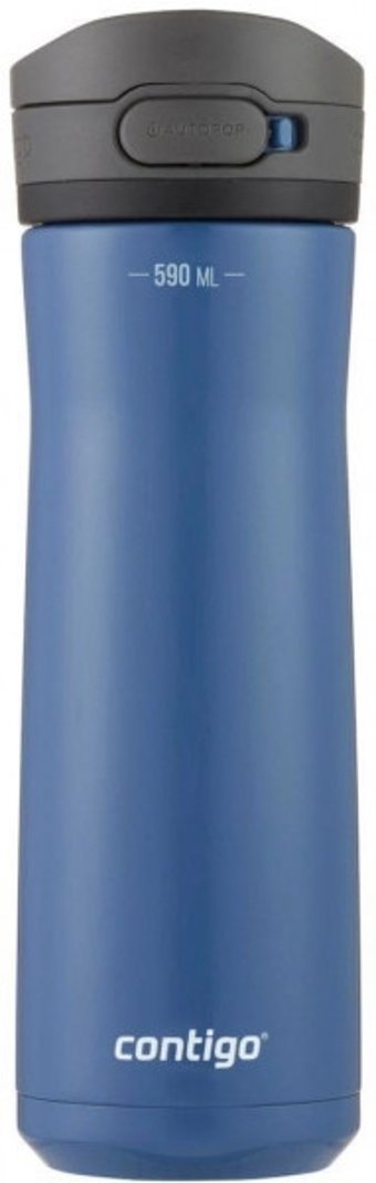 Contigo Jackson Autopop Paslanmaz Çelik 590 ml Matara Termos Mavi