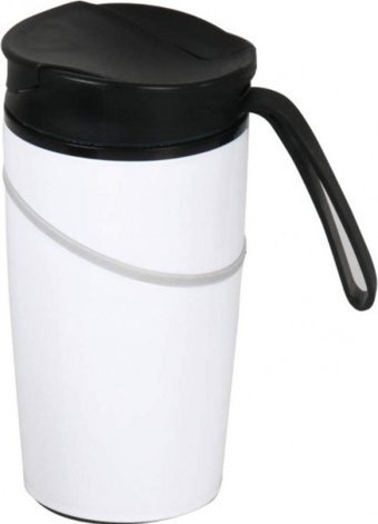 UniqueHome YX-3568 Plastik 350 ml Bardak Termos Beyaz