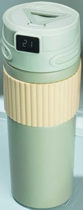 Cooker 1394 Paslanmaz Çelik 480 ml Outdoor Termos Yeşil