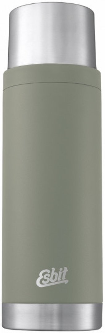 Esbit Sculptor Paslanmaz Çelik 1 lt Outdoor Termos Gri
