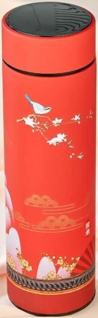Cooker 1408 Paslanmaz Çelik 500 ml Bardak Termos Kırmızı