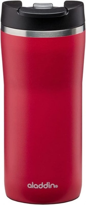Aladdin Mocca Thermavac Leak-Lock Paslanmaz Çelik 350 ml Bardak Termos Kırmızı