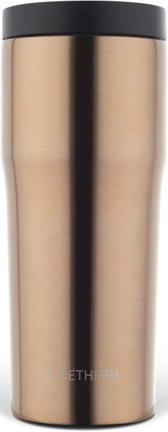 Lunetherm Paslanmaz Çelik 480 ml Bardak Termos Bronz