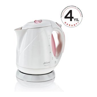 Arzum AR3015 Bollente Plastik 1.8 lt 2000 W Işıklı Klasik Pembe Kettle