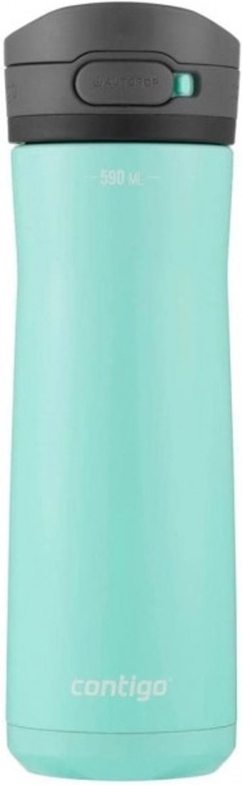Contigo Jackson Autopop Paslanmaz Çelik 590 ml Matara Termos Turkuaz