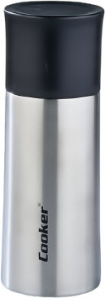 Cooker CKR-2055 Paslanmaz Çelik 300 ml Outdoor Termos Siyah