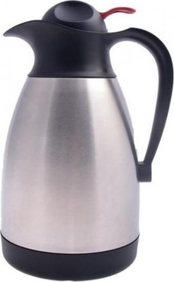 Cooker CKR-2031 Paslanmaz Çelik 1.5 lt Çaydanlık Termos Gri