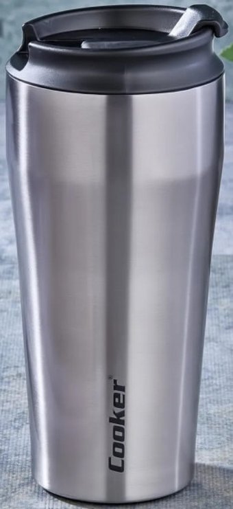 Cooker CKR-2049 Paslanmaz Çelik 400 ml Bardak Termos Gri
