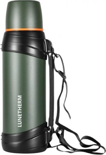 Lunetherm Klasik Vakumlu Çift Bardaklı Paslanmaz Çelik 2 lt Outdoor Termos Yeşil