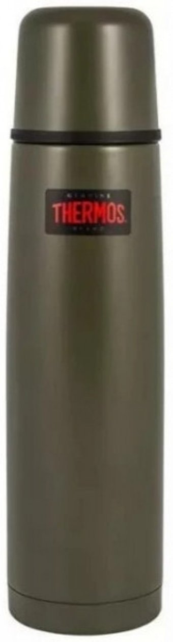 Thermos Staltermos Klasik Light & Compact Paslanmaz Çelik 1 lt Outdoor Termos Haki