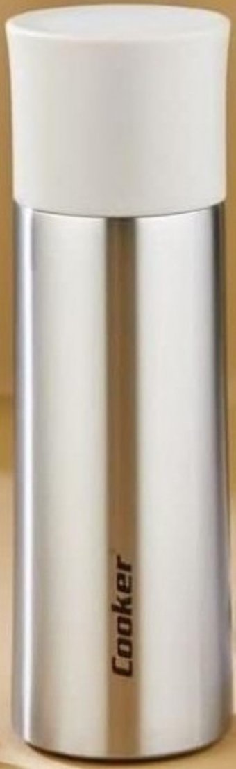 Cooker CKR-2056 Paslanmaz Çelik 400 ml Outdoor Termos Bej