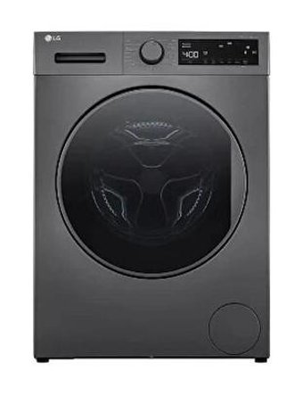 Lg F4T2VYM1S 9 kg 1400 Devir Siyah Solo Çamaşır Makinesi