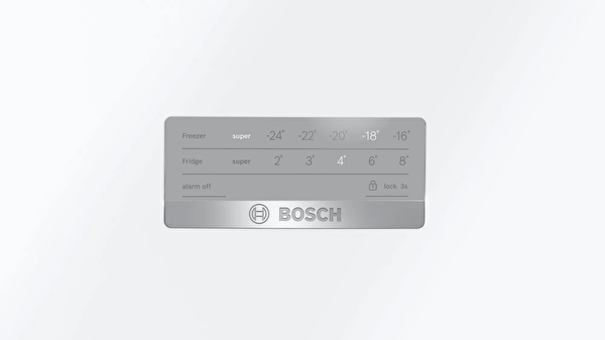 Bosch KDN55XWE0N Çift Kapılı No Frost Beyaz Buzdolabı