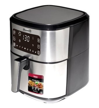 Queen QFR-55 Smartfryer Airfryer 6.5 lt Yağsız Sıcak Hava Fritözü Gümüş