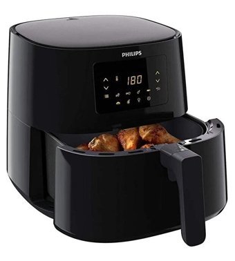 Philips HD9270/70 Airfryer 6.2 lt Yağsız Sıcak Hava Fritözü Siyah