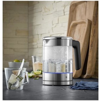 Vmf Kitchenminis Cam 1 lt Işıklı Klasik Gri Kettle