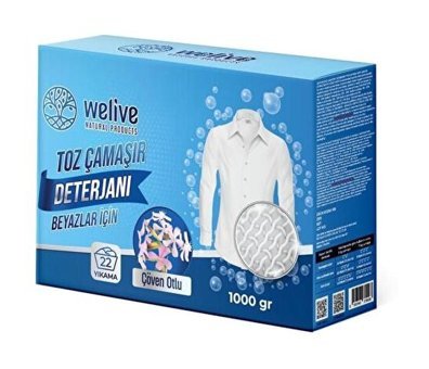 Welive Beyazlar İçin 22 Yıkama Toz Deterjan 1 kg