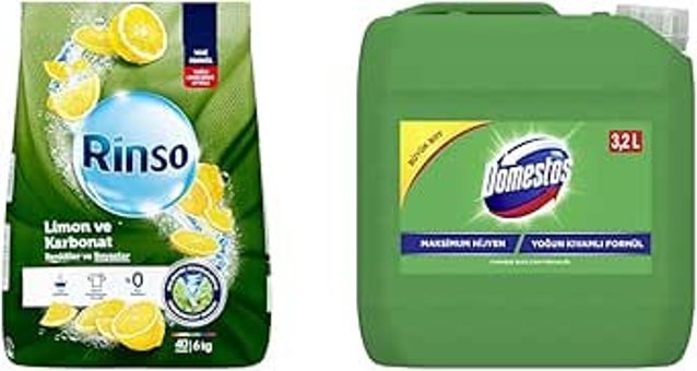 Rinso Renkliler ve Beyazlar İçin Yıkama Toz Deterjan 6 kg