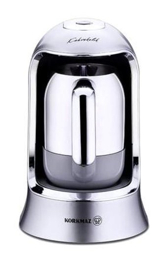Korkmaz Kahvekolik A860 320 ml Hazne Kapasiteli 400 W Inox Filtre Kahve Makinesi