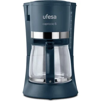 Ufesa CG7114 Capriccio Plastik Filtreli Karaf 0.6 L Hazne Kapasiteli Mini 600 W Siyah Filtre Kahve Makinesi