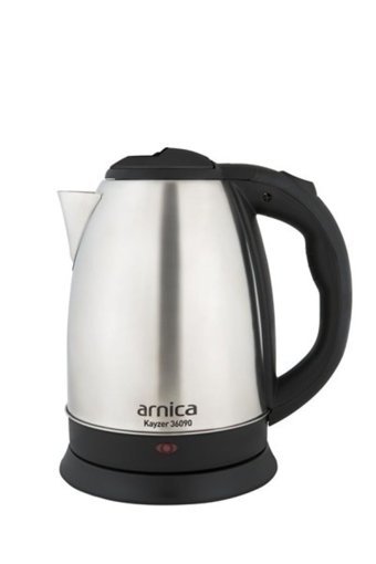 Arnica Kayzer 36090 Çelik 1.7 lt 2000 W Işıklı Modern İnox Kettle