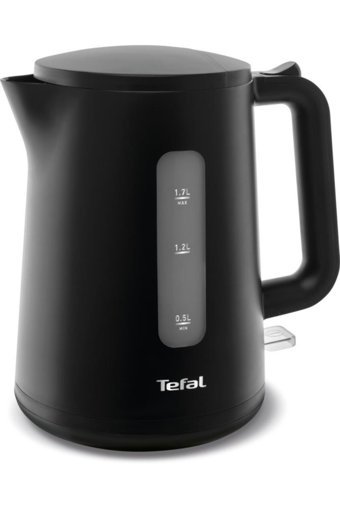 Tefal Element Çelik 1.7 lt 2000 W Işıklı Klasik Siyah Kettle