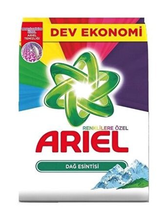 Ariel Matik Dağ Esintisi Aqua Renkliler İçin Yıkama Toz Deterjan 7 kg