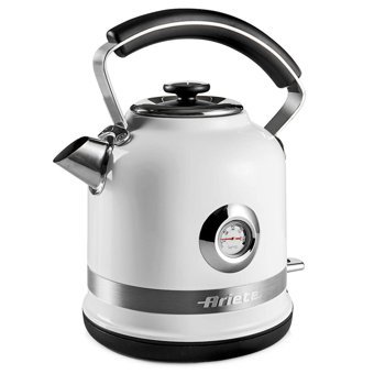 Ariete Moderna Çelik 1.7 lt 2000 W Işıklı Retro Beyaz Kettle