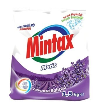 Mintax Lavanta Bahçesi Renkliler İçin Yıkama Toz Deterjan 1.5 kg
