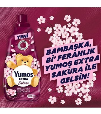 Yumoş Extra Sakura 60 Yıkama Yumuşatıcı 1.44 lt