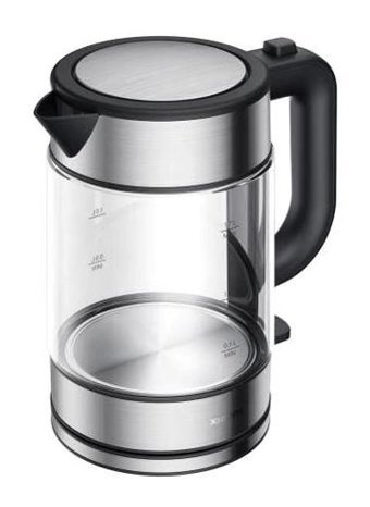 Xiomi Electric Glass Cam 1.7 lt Siyah Kettle