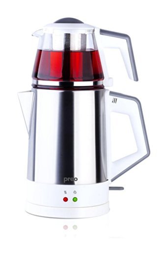 Preo PTM06 Çelik Gövdeli 1800 W Beyaz - Inox Çay Makinesi