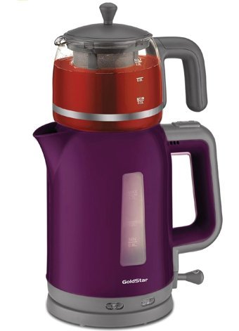Goldstar ST7335M Plastik Gövdeli 2200 W Mor Çay Makinesi