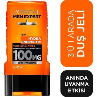 Loreal Paris Expert Hydra Energetic Taurin Duş Jeli 300 ml