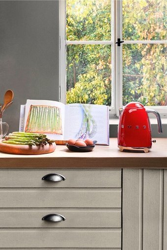Smeg 50' Style Paslanmaz Çelik 1.8 lt 2400 W Klasik Kırmızı Kettle