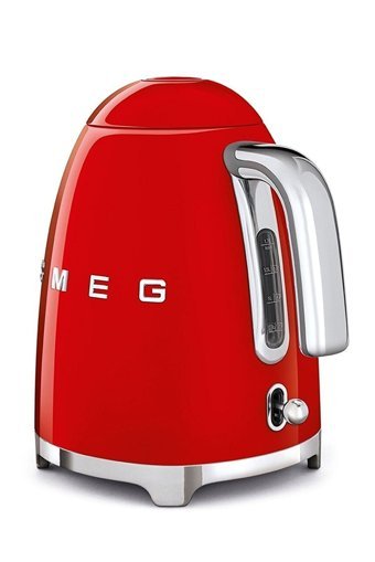 Smeg 50' Style Paslanmaz Çelik 1.8 lt 2400 W Klasik Kırmızı Kettle