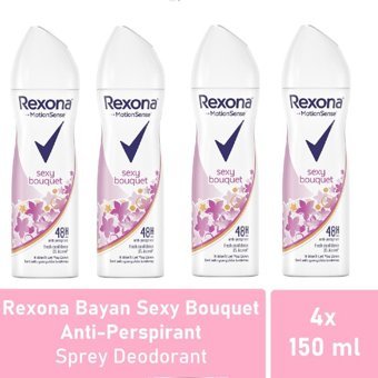 Rexona Sexy Bouquet Sprey Kadın Deodorant 4x150 ml