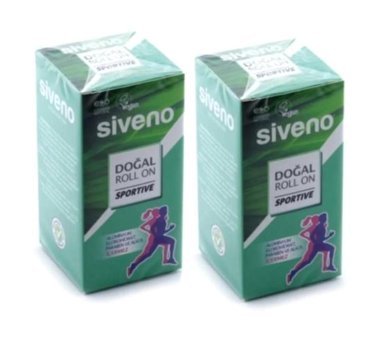 Siveno Sportif Sporcu Roll-On Unisex Deodorant 2x50 ml