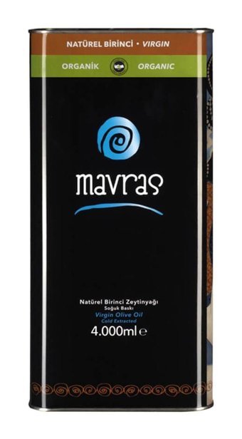Mavras Teneke Birinci Zeytinyağı 4 lt