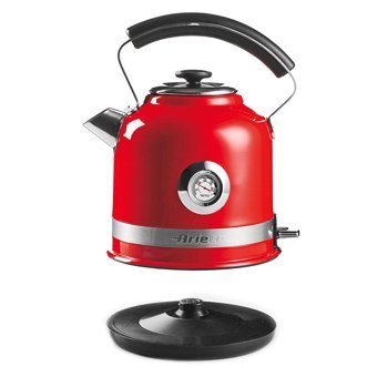 Ariete Moderna Çelik 1.7 lt 2000 W Işıklı Retro Kırmızı Kettle
