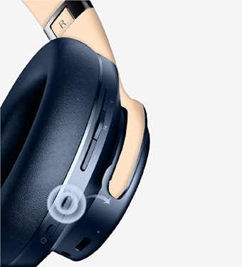 Linktech Hp6 Premium Kulak Üstü Kablosuz Bluetooth Kulaklık Gold - Lacivert