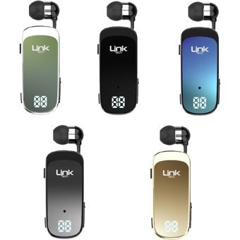 Linktech V81 Kulak İçi Kablolu Bluetooth Kulaklık Mavi