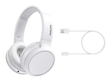 Philips Tah5205 Kulak Üstü Kablosuz Bluetooth Kulaklık Beyaz