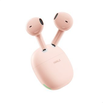 İwalk Amourduo Kulak İçi Kablosuz Bluetooth Kulaklık Pembe