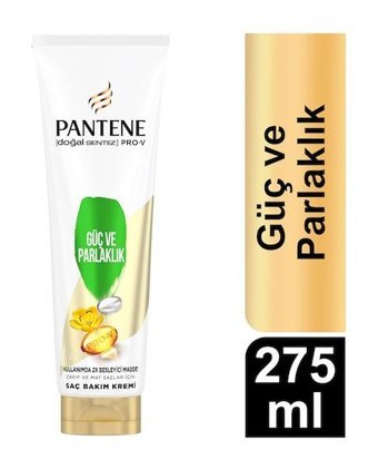 Pantene Pro-V Doğal Sentez Güç ve Parlaklık Onarıcı Parlaklık Verme Kadın Saç Kremi 275 ml