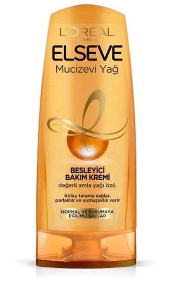 L'oréal Paris Elseve Mucizevi Yağ Besleyici Amla Yağı Kadın Saç Kremi 390 ml